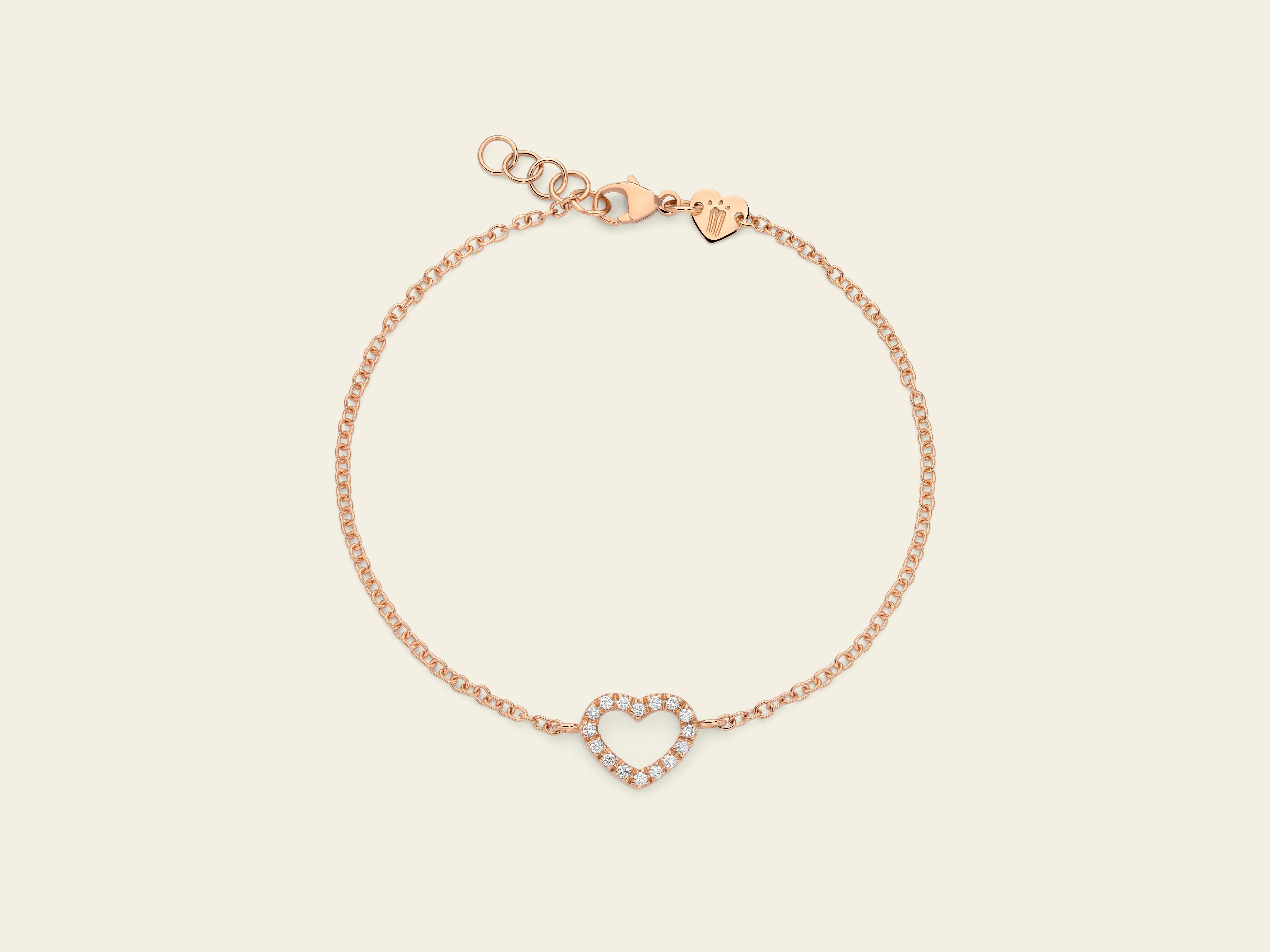 Braccialetto con cuore blu - Gioielli - Bracciali e cavigliere - di Braccialetto con cuore blu - Gioielli - Bracciali e cavigliere - di