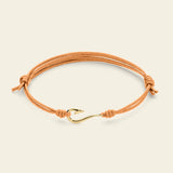 Bracciale cordino con amo da pesca