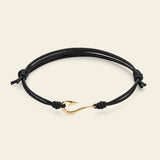 Bracciale cordino con amo da pesca