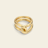 Anello con doppio nodo