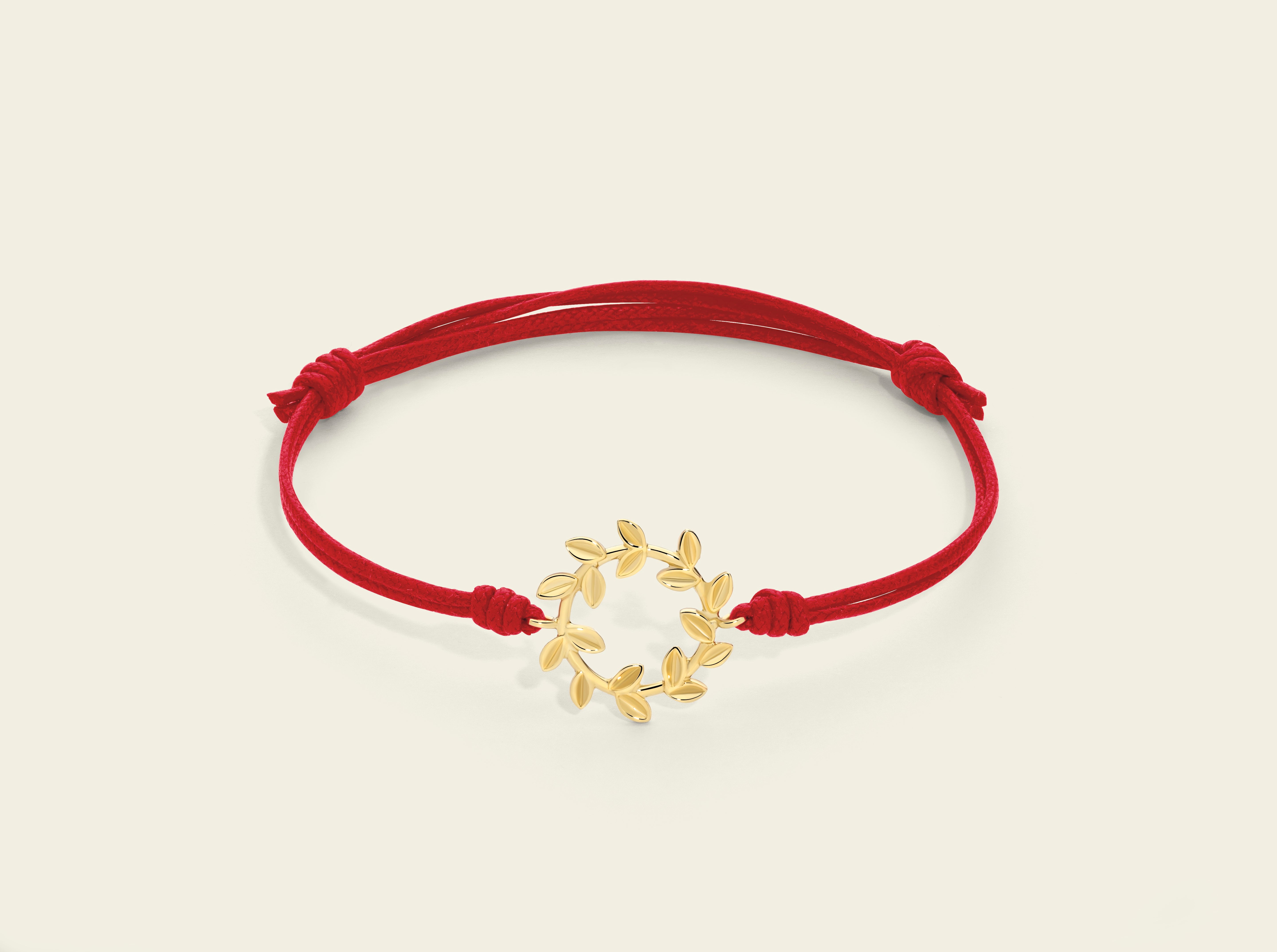 ParticolarModa Bracciale regolabile pendente charm quadrifoglio ParticolarModa Bracciale regolabile pendente charm quadrifoglio