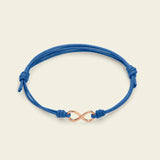 Bracciale cordino con infinito