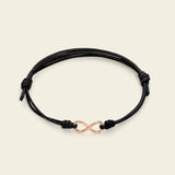 Bracciale cordino con infinito