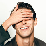 Heart ring with diamonds