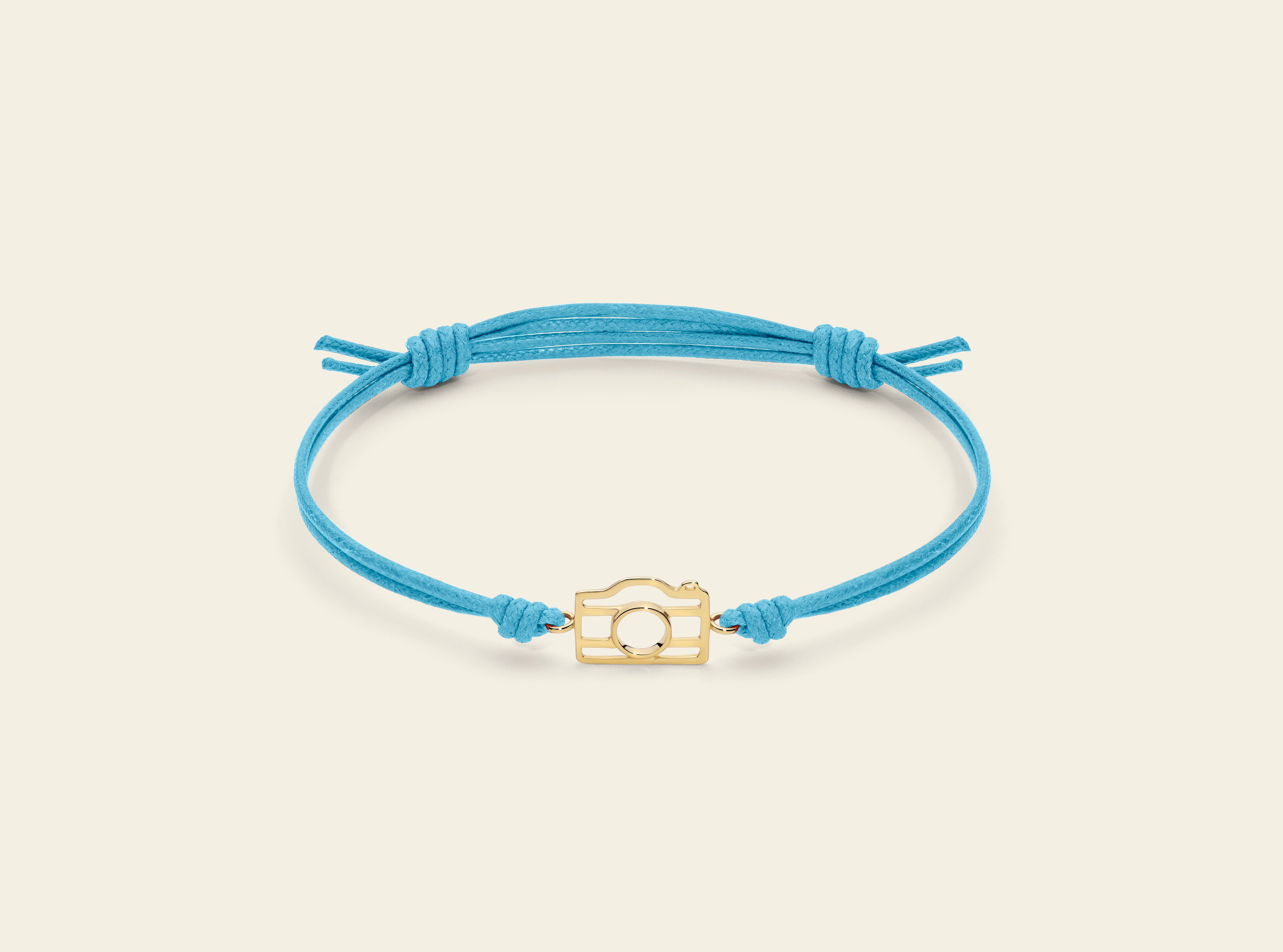 Bracciale cordino con macchina fotografica