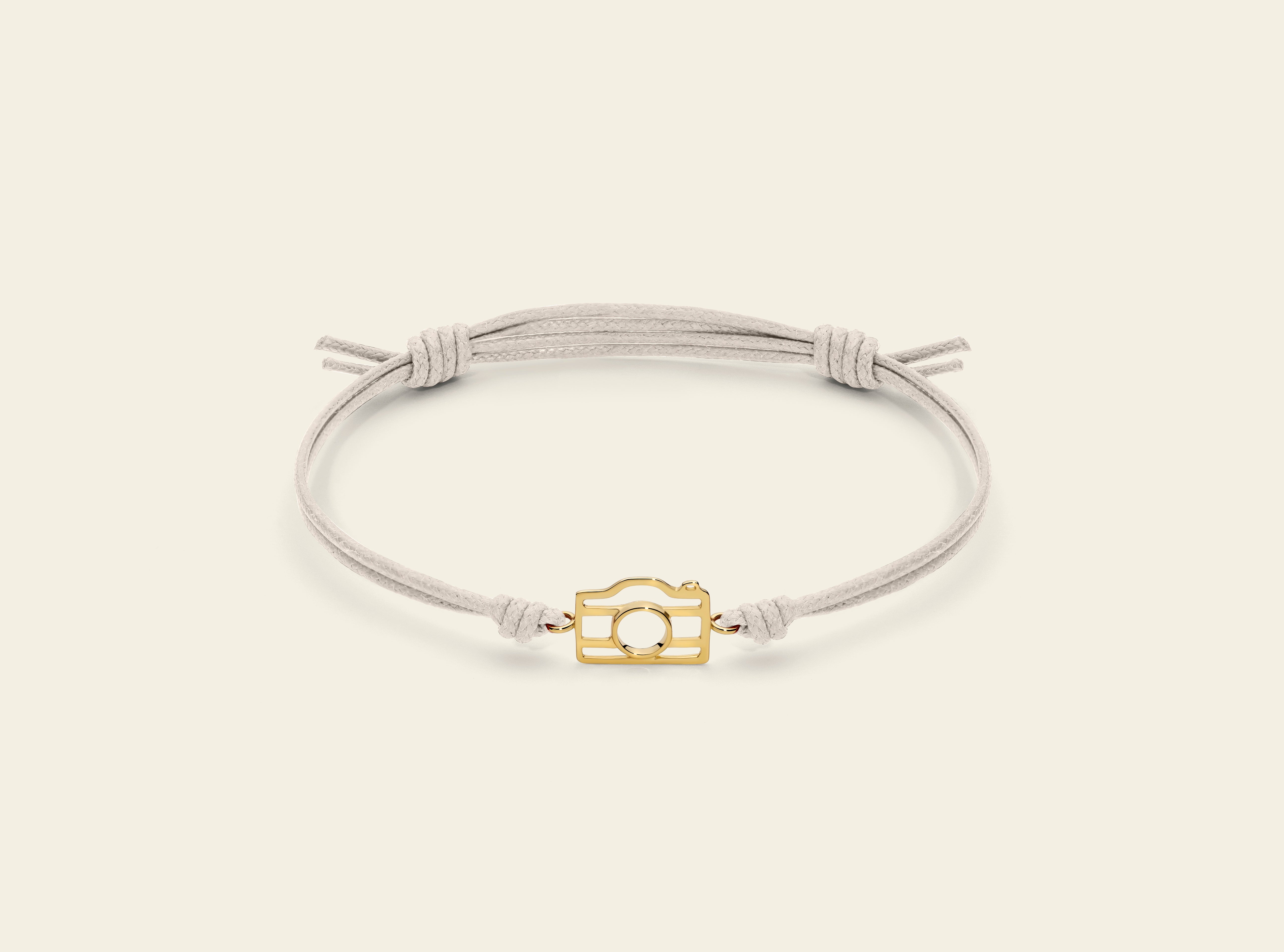Bracciale cordino con macchina fotografica