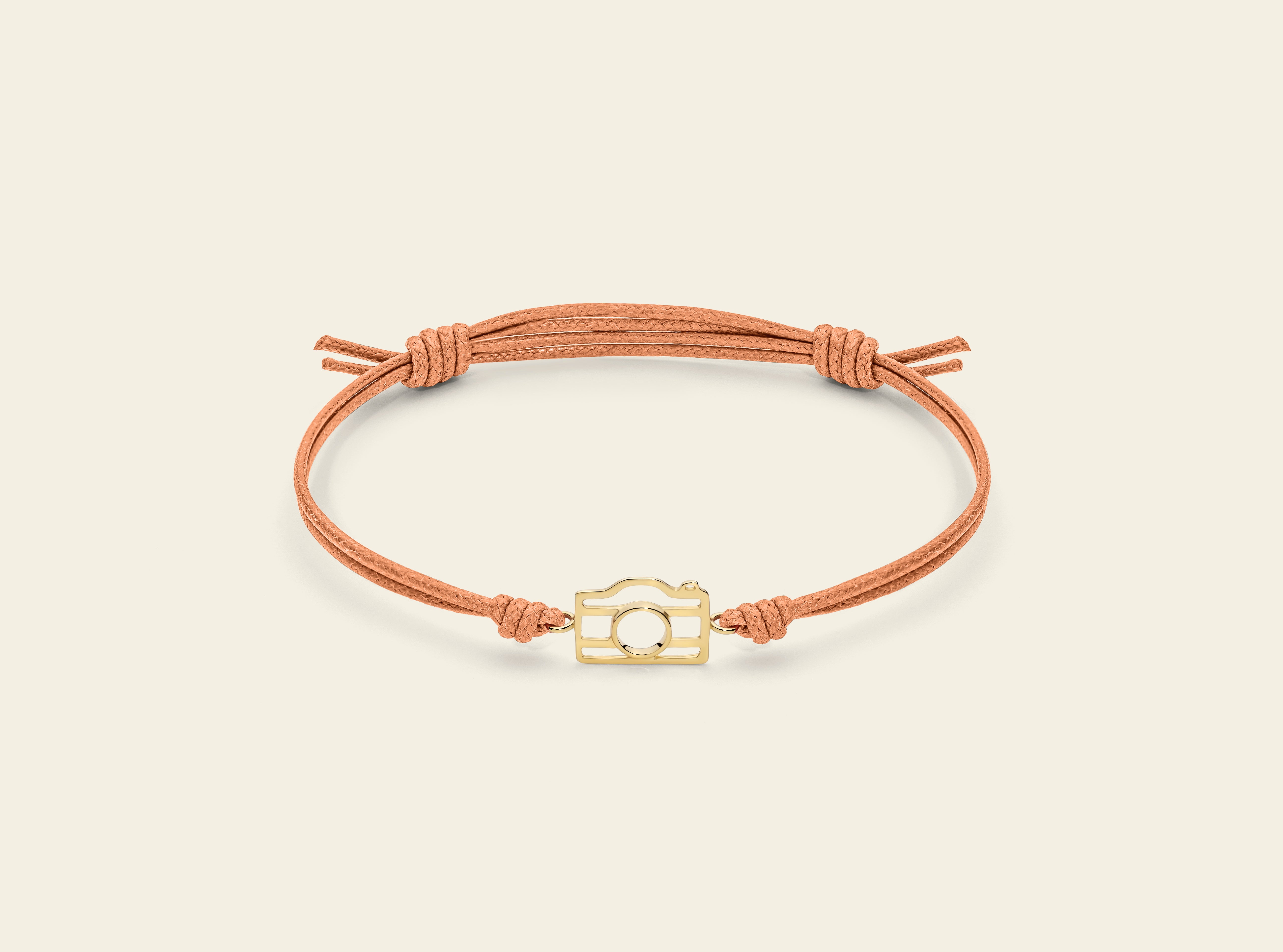 Bracciale cordino con macchina fotografica