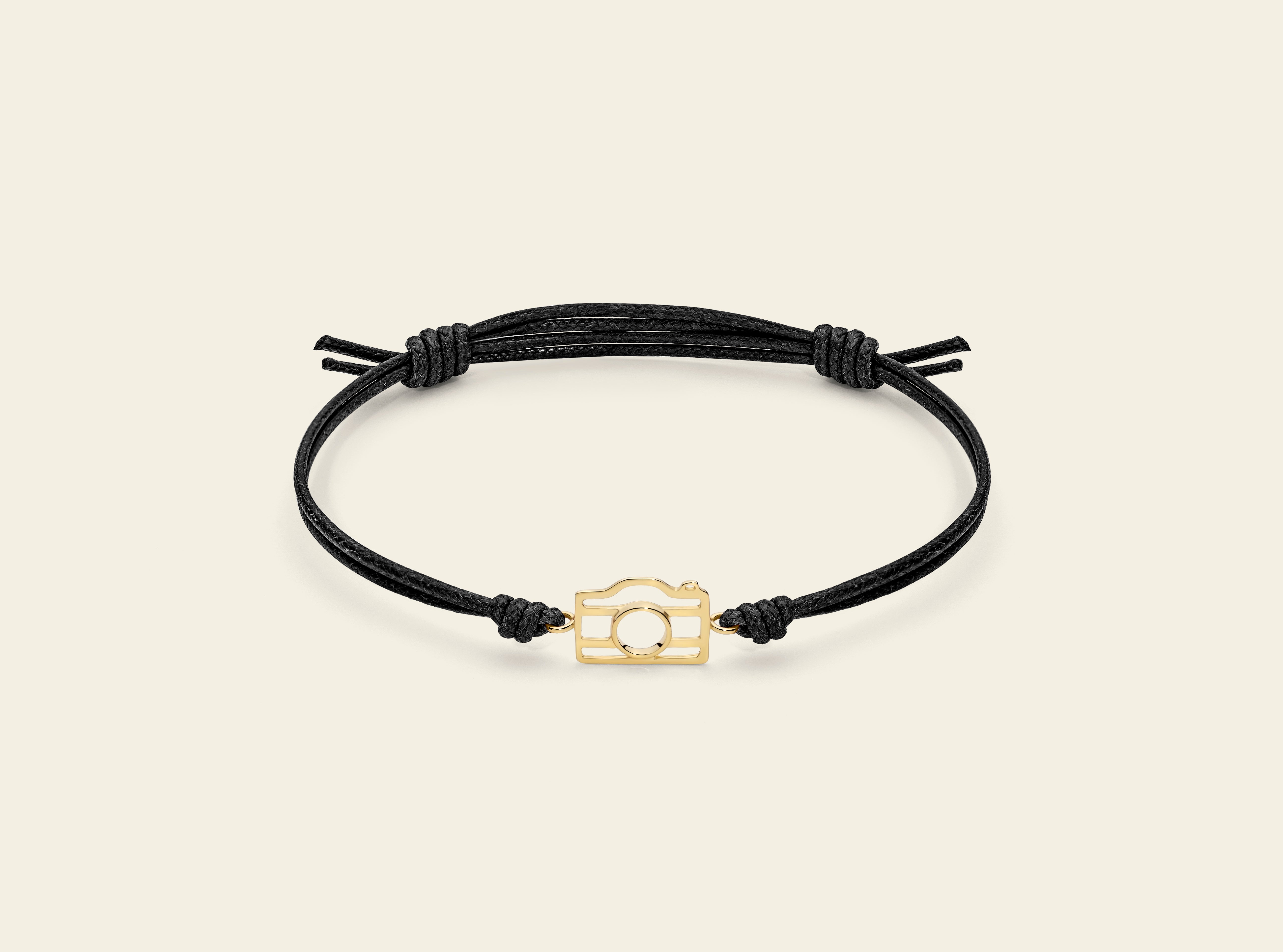 Bracciale cordino con macchina fotografica