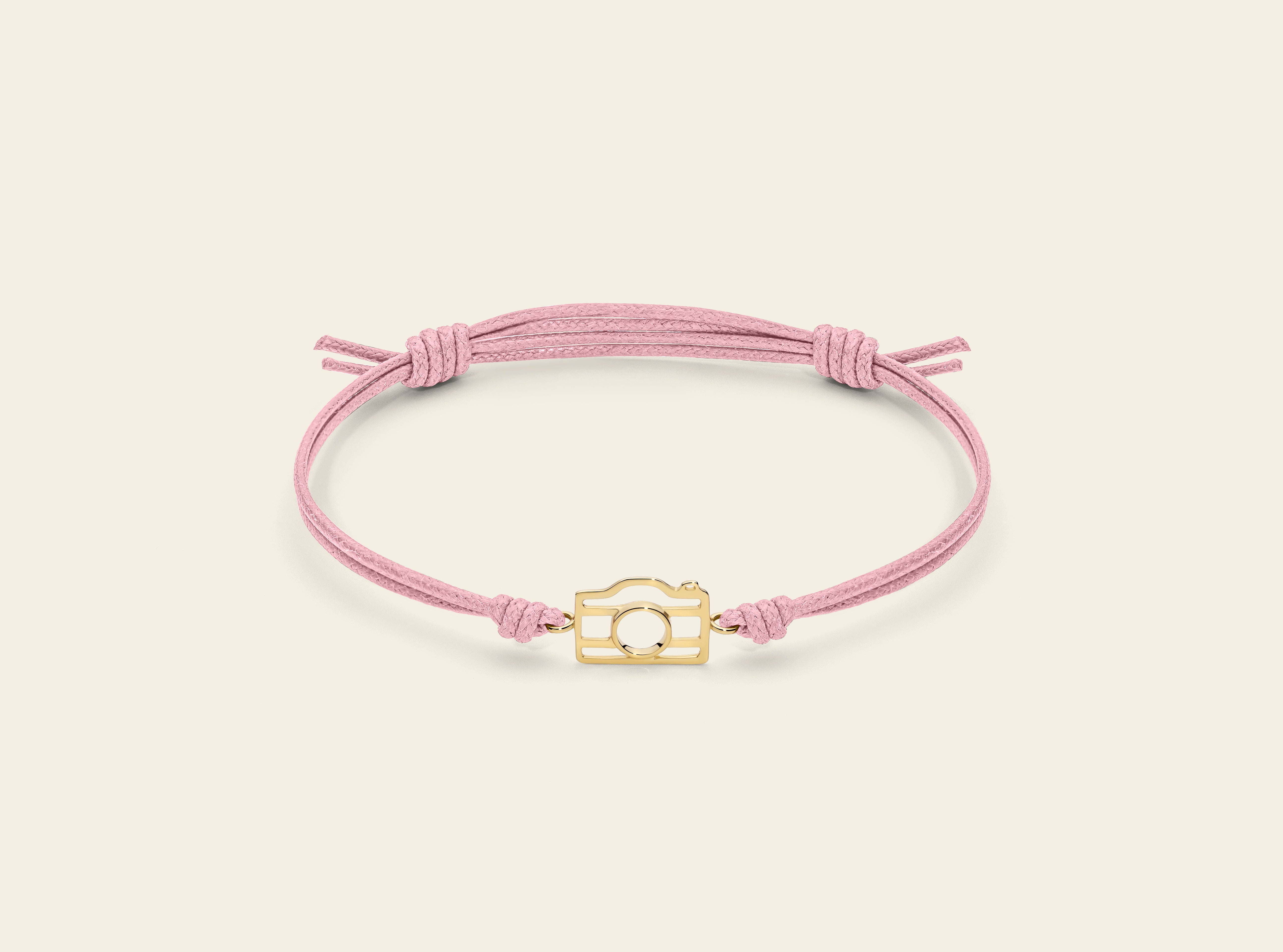 Bracciale cordino con macchina fotografica