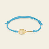 Bracciale cordino con racchetta