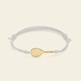 Bracciale cordino con racchetta