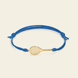 Bracciale cordino con racchetta