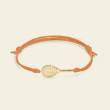 Bracciale cordino con racchetta