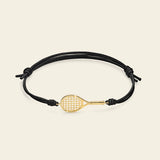 Bracciale cordino con racchetta