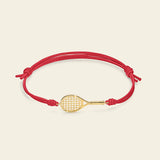 Bracciale cordino con racchetta