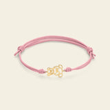Bracciale cordino con orsetto