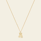Collana con orsetto