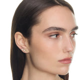 Orecchini con diamante a goccia