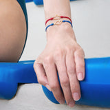 Cord bracelet with boat